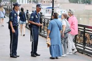 Әскери қызметшілер су аймақтарында профилактикалық рейд жүргізіп жатыр