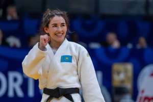 Әбиба Әбужақынова дзюдодан Grand Slam турнирінде қола медаль жеңіп алды