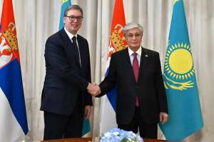 Мемлекет басшысы Сербия Президенті Александр Вучичпен келіссөз жүргізді