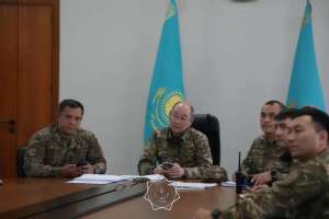 Жамбыл облысының ТЖД базасында жедел штаб құрылды