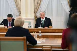 Қазақстан мен Словения президенттері кеңейтілген құрамда келіссөз жүргізді