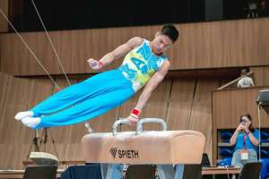 Гимнаст Зейнолла Ыдырысов Германиядағы турнирде жеңіске жетті