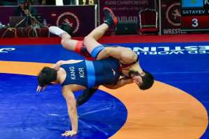 Қазақстандық балуан Азия чемпионатының финалына шықты