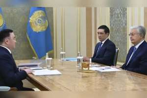 Президент Жоғарғы Сот төрағасы Асламбек Мерғалиевті қабылдады
