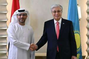 Президент Abu Dhabi Ports Group бас директорымен кездесті