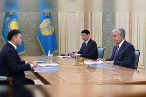 Президент «ҚазМұнайГаз» ҰК» АҚ басқарма төрағасын қабылдады