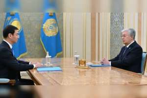 Президент Дархан Сатыбалдыны қабылдады