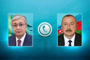 Қасым-Жомарт Тоқаев Ильхам Әлиевті туған күнімен құттықтады