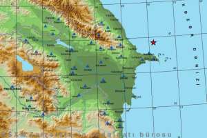 Каспий теңізінде жер сілкінісі тіркелді