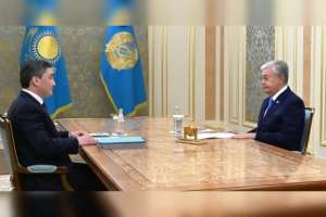 Мемлекет басшысы Олжас Бектеновті қабылдады