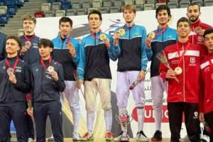 Қазақстан құрамасы шпагамен семсерлесуден Әлем кубогында жеңіске жетті