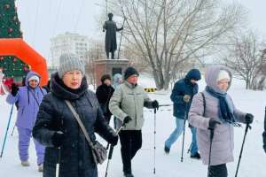 Астанада бұқаралық спортты дамытуға арналған скандинавиялық жүріс өтті