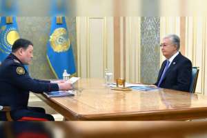 Ішкі істер министрі Президентке есеп берді