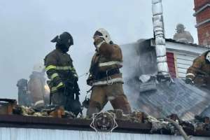 Рудныйда дәмханадан шыққан өрт сөндірілді