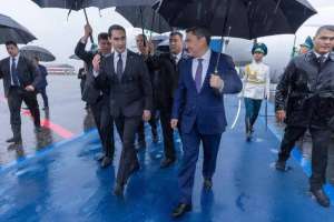 Түрікменстан Президенті Сердар Бердімұхамедов Астанаға келді