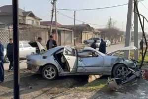 «10 метр жерге ұшып кеткен»: Шымкентте жантүршігерлік жол апаты болды