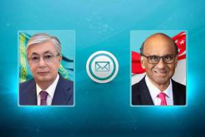 Мемлекет басшысы Сингапур Президентіне құттықтау жеделхатын жолдады