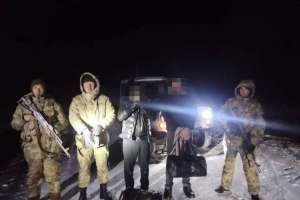 Қостанай облысында шекараны заңсыз кесіп өтпек болған шетелдіктер ұсталды