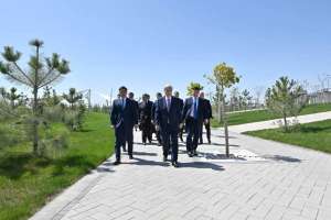 Мемлекет басшысы Shymkent City саябағын аралап көрді