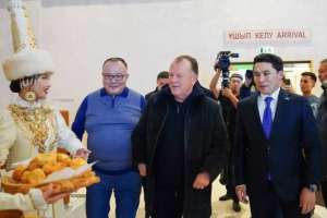 Елімізге Халықаралық дзюдо федерациясының президенті Мариус Визер келді