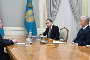 Қасым-Жомарт Тоқаев Дипломатия институтының директорын қабылдады