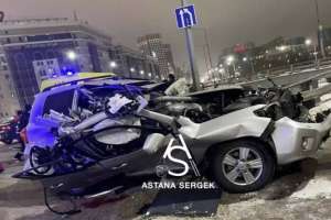 Елордада жол апатынан бір адам қаза тапты