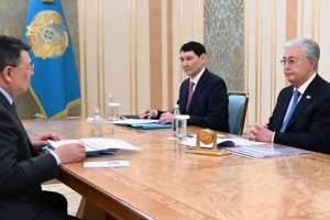 Мемлекет басшысы Қанат Бозымбаевты қабылдады