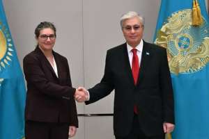 Президент Microsoft компаниясының Орталық Еуропа мен Орталық Азиядағы президентін қабылдады