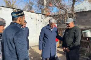 Ермағанбет Бөлекпаев қаза тапқан өрт сөндірушінің отбасына көңіл айтты