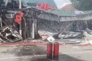 Елордада дәмханада болған жарылыстың видеосы пайда болды