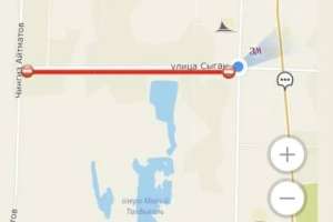 Сығанақ көшесінің учаскесі ішінара жабылады