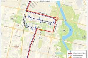 Астанада Достық пен Ақмешіт көшелерінің қиылысында жөндеу жүргізіледі