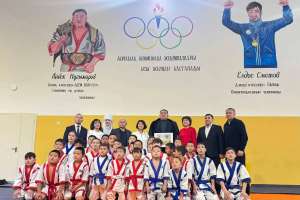 Астанада балуан Айбек Нұғымаров атындағы спортзал ашылды