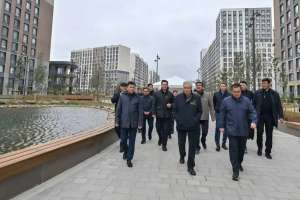 Президент елорданың «Нұра» ауданындағы Greenline бульварын аралап көрді