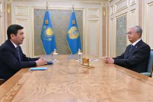 Ерлан Қошанов Президентке Мәжіліс қызметі туралы баяндады