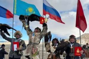 Қазақстандық бүркітшілер Моңғолияда жүлде алды