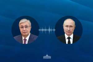 Тоқаев Путинді туған күнімен құттықтады