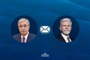 Қасым-Жомарт Тоқаев Петр Павелді Чех Республикасының Тәуелсіздік күнімен құттықтады