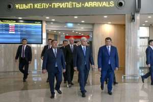 Мемлекет басшысы «Қорқыт ата» халықаралық әуежайының жаңа терминалымен танысты