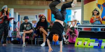 Colman Domingo and Jude Law at amfAR’s Venice Gala