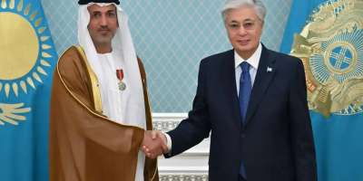 Colman Domingo and Jude Law at amfAR’s Venice Gala