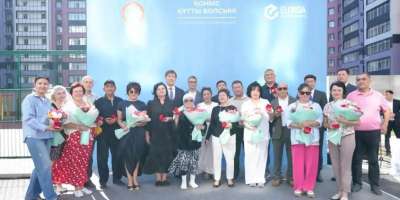 Colman Domingo and Jude Law at amfAR’s Venice Gala
