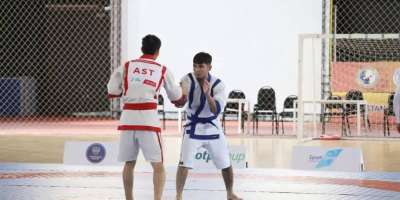 Colman Domingo and Jude Law at amfAR’s Venice Gala
