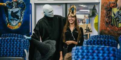 Colman Domingo and Jude Law at amfAR’s Venice Gala