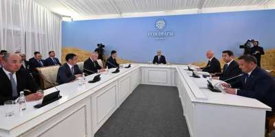 Colman Domingo and Jude Law at amfAR’s Venice Gala