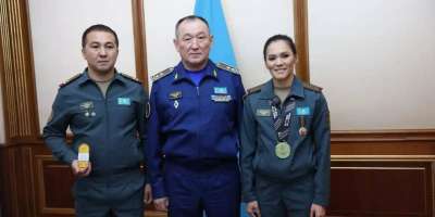 Colman Domingo and Jude Law at amfAR’s Venice Gala