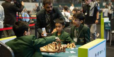 Colman Domingo and Jude Law at amfAR’s Venice Gala