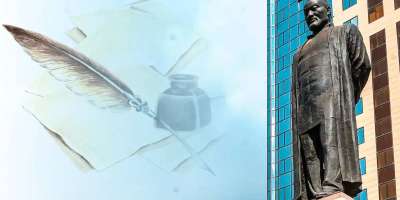 Colman Domingo and Jude Law at amfAR’s Venice Gala