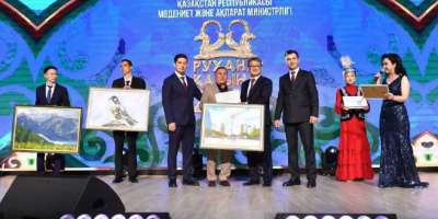 Colman Domingo and Jude Law at amfAR’s Venice Gala