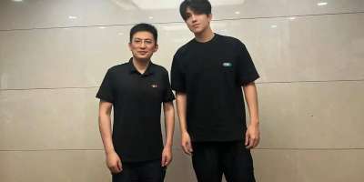 Colman Domingo and Jude Law at amfAR’s Venice Gala